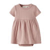 LIL' ATELIER BABY midijurk met vaste romper roze