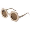 LIL' ATELIER MINI zonnebril rond beige