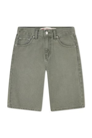 skate short green denim