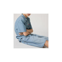 thumbnail: Levi's denim short medium blue denim