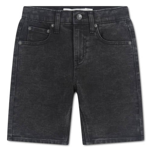 Levi's denim short black denim Korte broek Zwart Effen - maat 116 afbeelding