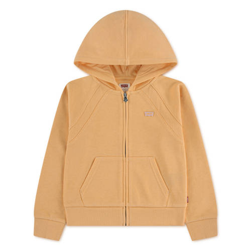 Levi's sweatvest oranje Effen - maat 152 | Vest van Levi's afbeelding