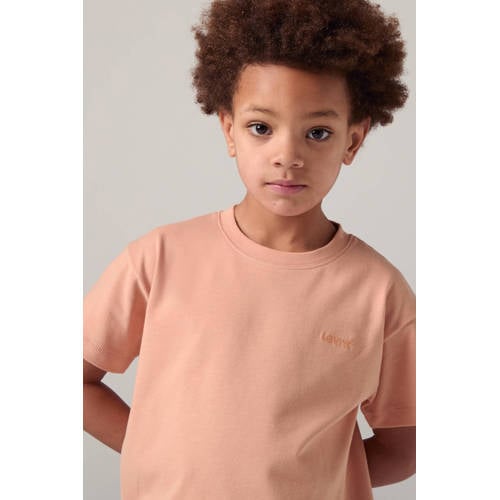 Levi's T-shirt oranje Jongens Katoen Ronde hals Effen - maat 164 afbeelding