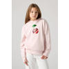 Levi's hoodie lichtroze