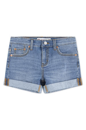 denim short medium blue denim