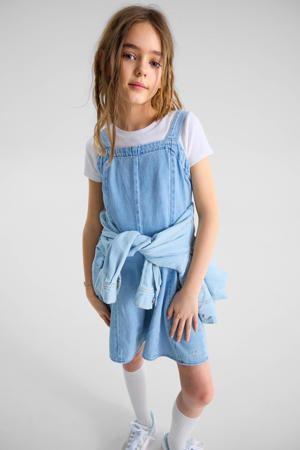 denim spijkerjurk light blue denim