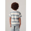 Levi's gestreepte T-shirt blauw