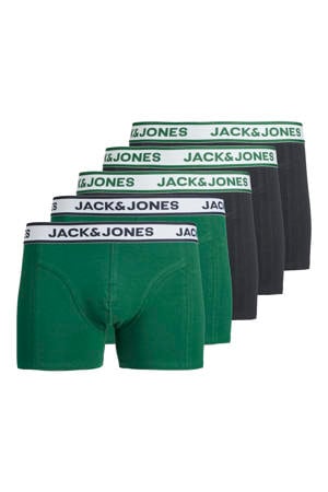boxershort - groen/zwart (set van 5)