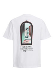 thumbnail: JACK & JONES JUNIOR T-shirt met backprint wit
