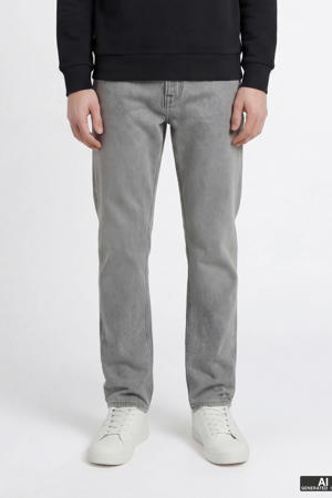 JREBRYAN JJCRAFT loose fit jeans grey denim