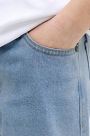 thumbnail: JJ REBEL JUNIOR JREBLEO JJCRAFT high waist baggy jeans medium blue denim