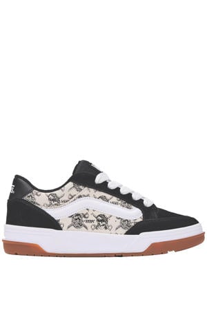 Hylane suede sneakers zwart/wit