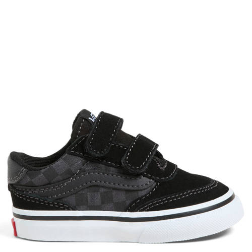 VANS Brooklyn LS sneakers zwart/grijs Jongens/Meisjes Suede Ruit - maat 20 afbeelding