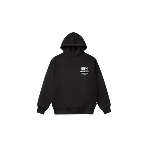 VANS hoodie zwart Sweater Jongens/Meisjes Katoen Capuchon Printopdruk - maat 176 (XL) afbeelding
