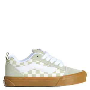 Knu Skool sneakers lichtgroen/ecru