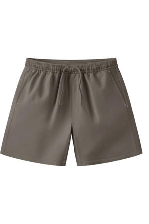 sweatshort groen