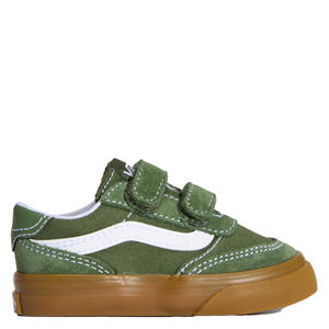 Brooklyn LS sneakers donkergroen/wit