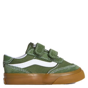 Brooklyn LS sneakers donkergroen/wit