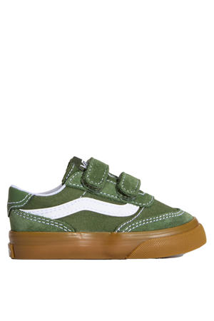 Brooklyn LS sneakers donkergroen/wit
