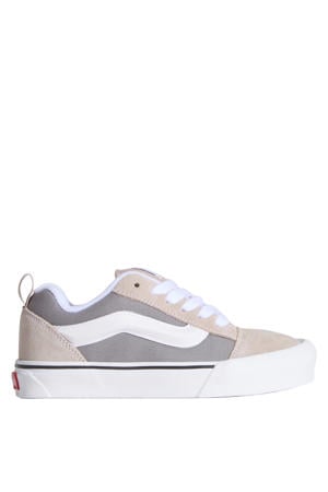 Knu Skool suede sneakers grijs/roze