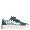 VANS Old Skool leren sneakers blauwgroen/ecru