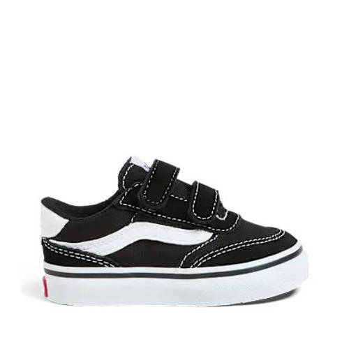 VANS Brooklyn LS sneakers zwart/wit Jongens/Meisjes Suede - maat 19 afbeelding
