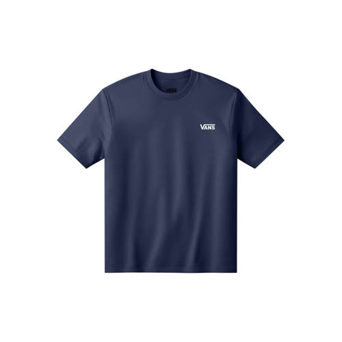 VANS T-shirt Blauw Jongens/Meisjes Katoen Ronde hals Logo - maat 176 (XL) afbeelding