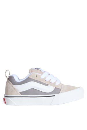 Knu Skool suede sneakers roze/grijs