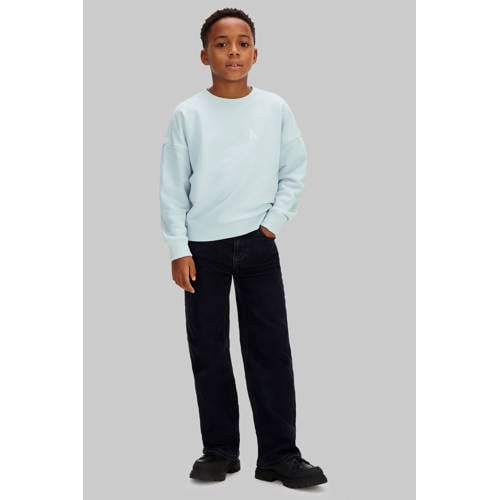 Calvin Klein sweater lichtblauw Effen - maat 128 | Sweater van Calvin Klein afbeelding