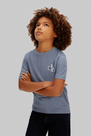 T-shirt blauw