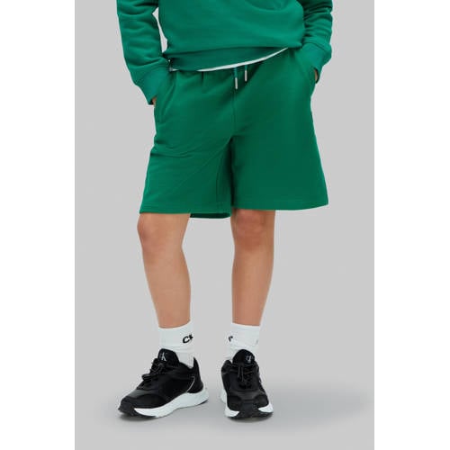 Calvin Klein sweatshort groen Korte broek Effen - maat 152 afbeelding
