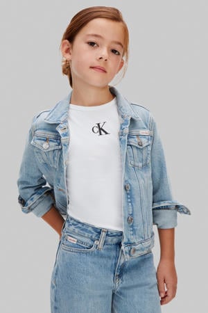 wide leg jeans light blue denim