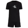 Calvin Klein T-shirt + korte broek zwart