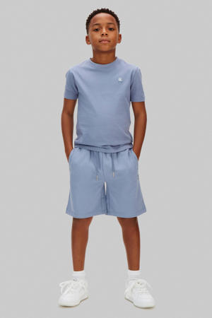 sweatshort lichtblauw