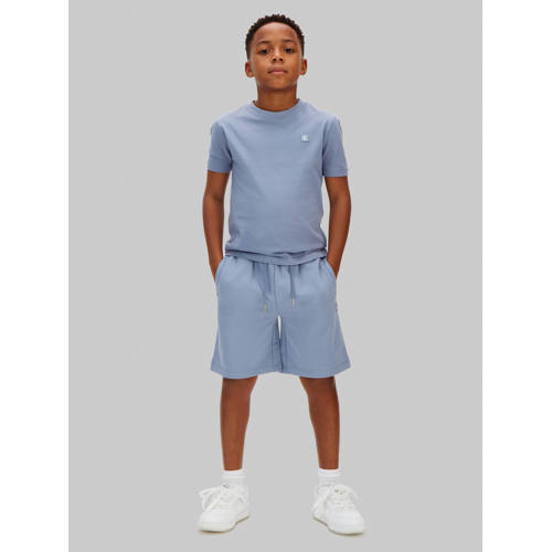 Calvin Klein sweatshort lichtblauw Korte broek Effen - maat 152 afbeelding
