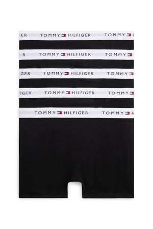 katoenen boxershorts - zwart (set van 5)