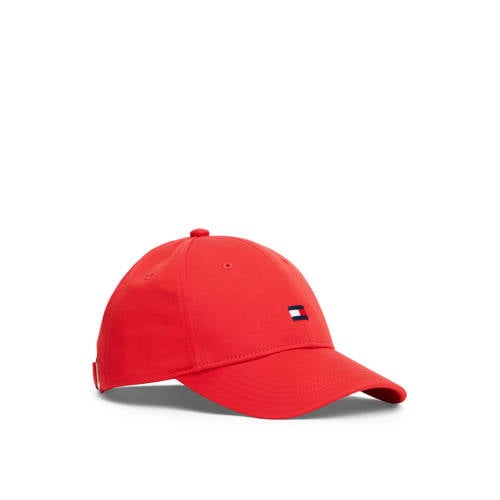 Tommy Hilfiger pet rood Jongens/Meisjes Katoen Effen