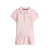 Tommy Hilfiger korte pique jurk roze