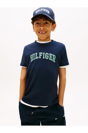 T-shirt donkerblauw