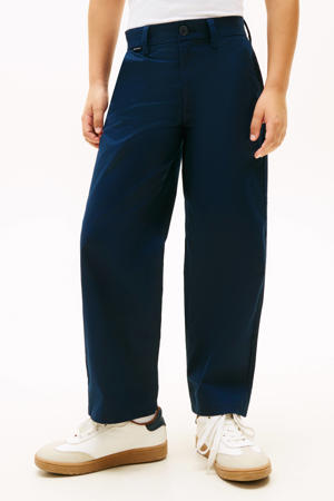 casual broek donkerblauw