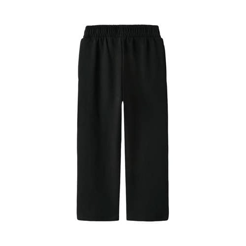 NAME IT KIDS straight casual broek zwart Jongens Katoen Effen - maat 128 afbeelding