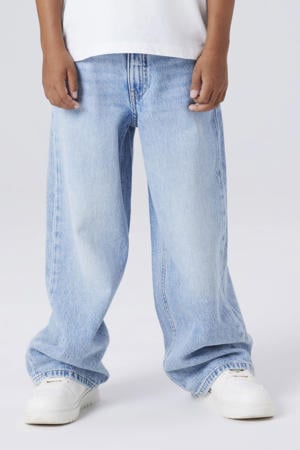 straight leg jeans light blue denim
