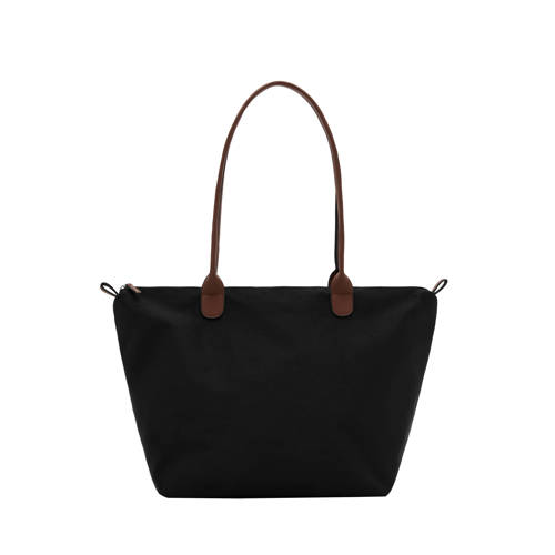 MANGO TEEN tas zwart Meisjes Polyamide Effen | Tas van MANGO TEEN afbeelding