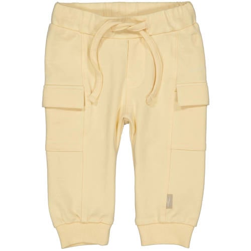 LEVV Newborn regular casual broek geel Jongens Katoen Effen - maat 68 afbeelding