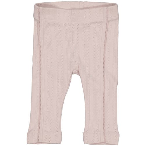 LEVV Newborn regular casual broek lichtroze Meisjes Katoen Effen - maat 62 afbeelding