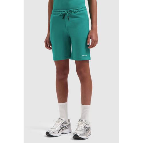 Ballin regular sweatshort groen Korte broek Effen - maat 140 afbeelding