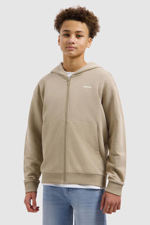 sweatvest beige