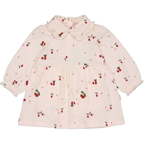 QPI Newborn lichtroze Jurk Meisjes Katoen All over print - maat 50 afbeelding