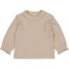 QPI Newborn longsleeve lichtbruin ajour