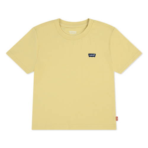 Levi's T-shirt geel Jongens Katoen Ronde hals Logo - maat 152 afbeelding